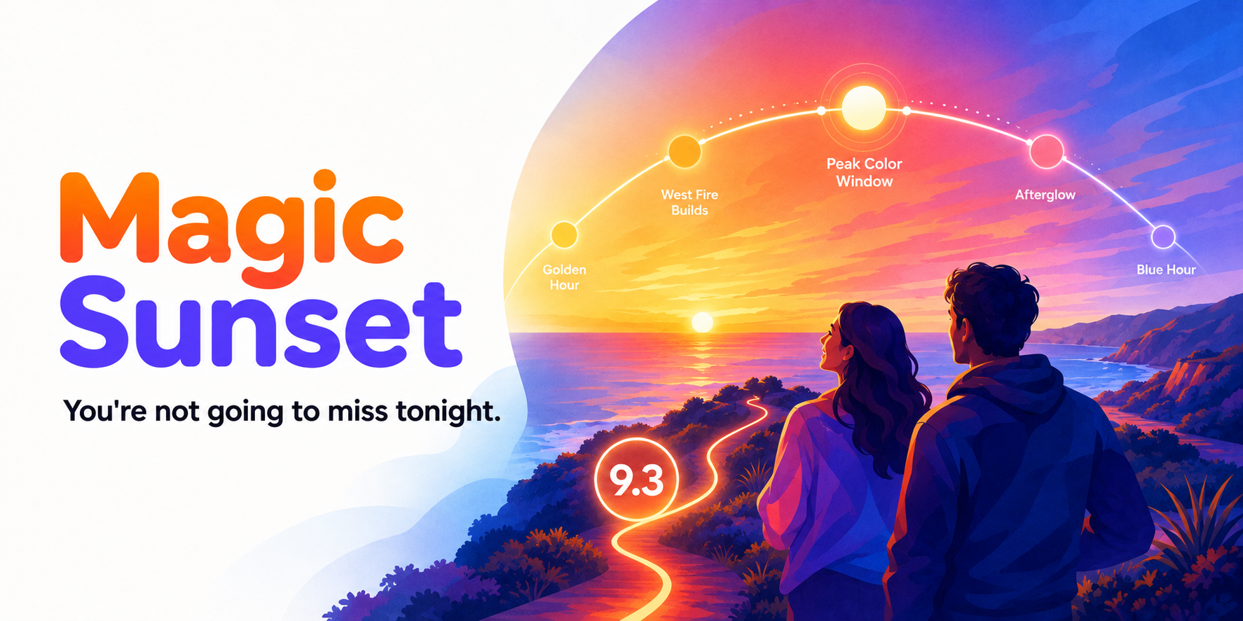 Magic Sunset banner